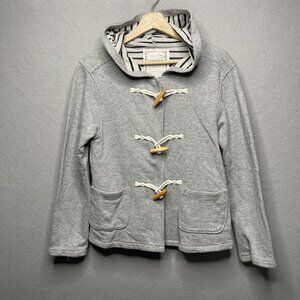 Cinema Club Gray Toggle Hoodie Jacket Medium